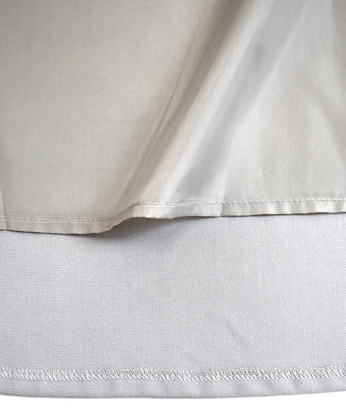 【アウトレット】フレアスリーブレースコンビワンピース