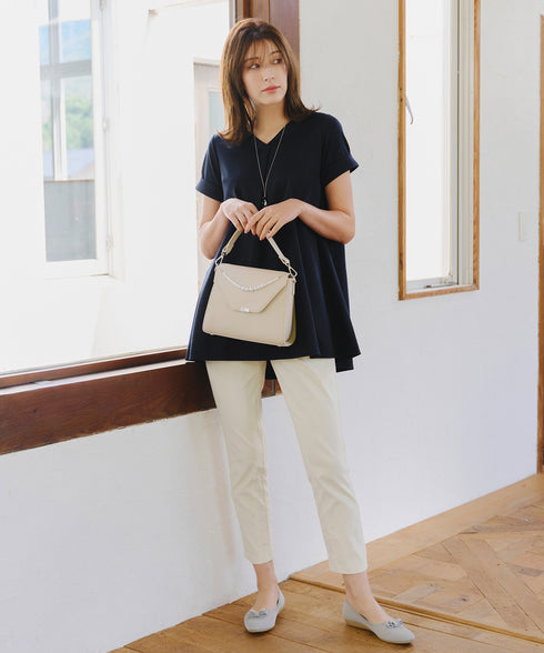 【アウトレット / 接触冷感】はき痩せ美脚パンツ