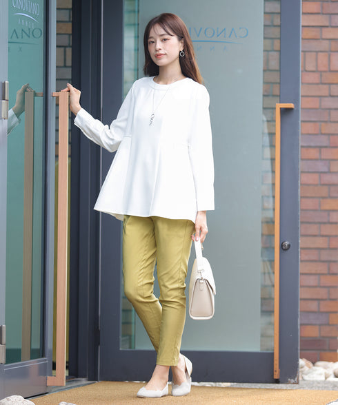 【アウトレット / 接触冷感】はき痩せ美脚パンツ