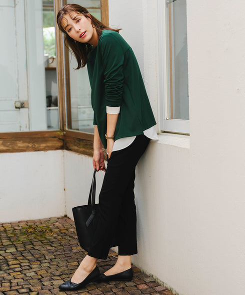 【アウトレット / 接触冷感】はき痩せ美脚パンツ