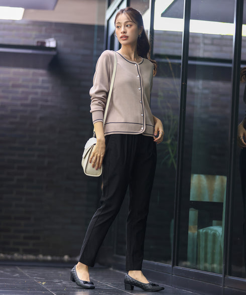 【アウトレット / 接触冷感】はき痩せ美脚パンツ