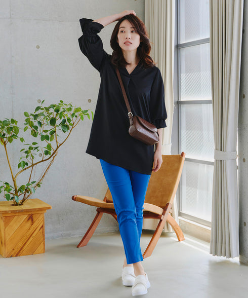 【アウトレット / 接触冷感】はき痩せ美脚パンツ