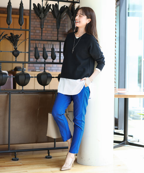 【アウトレット / 接触冷感】はき痩せ美脚パンツ