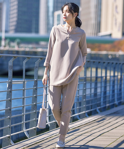 ダブルストレッチ│テーパードパンツ