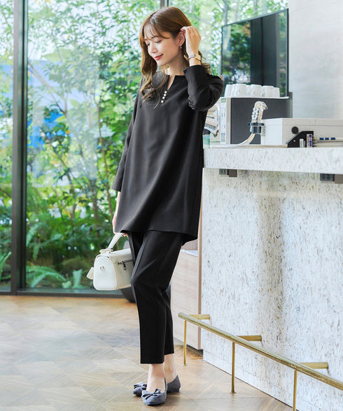 ダブルストレッチ│テーパードパンツ