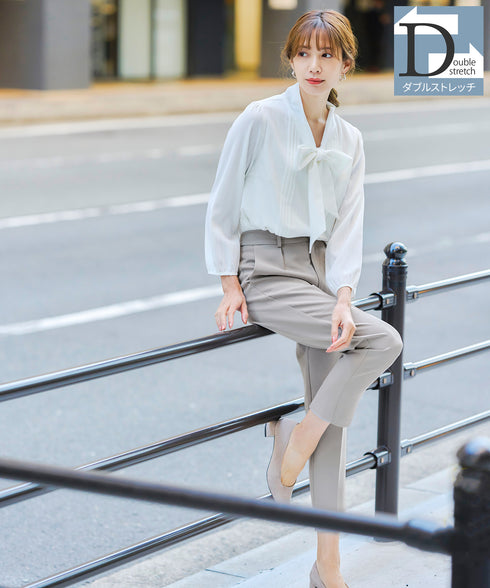 ダブルストレッチ│テーパードパンツ