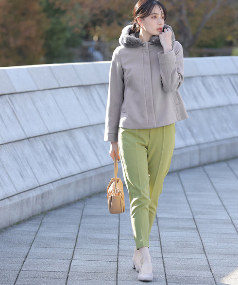 ダブルストレッチ│テーパードパンツ