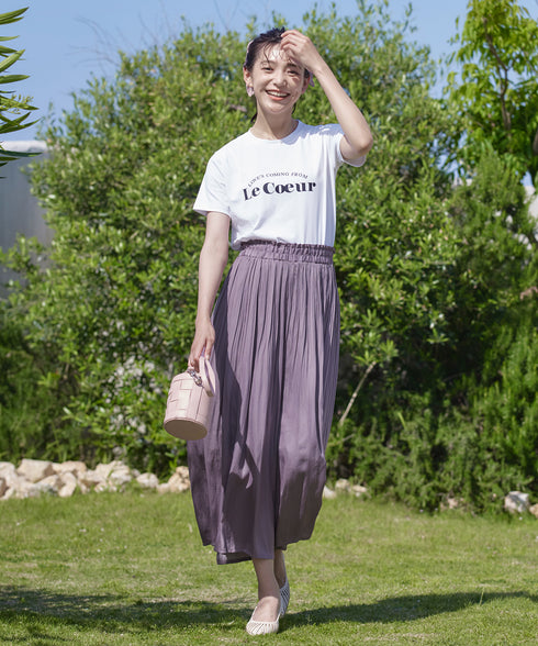 【アウトレット】ヴィンテージサテン消しプリーツパンツ