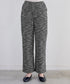 ラメツイードワイドストレートパンツ