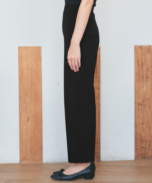 ジョーゼットニットワイドパンツ