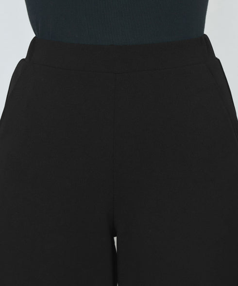 ジョーゼットニットワイドパンツ