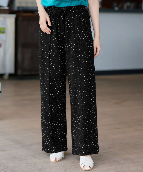 【おのののかさん着用】冷凛(ひやりん)カノコカットソーピンタックパンツ