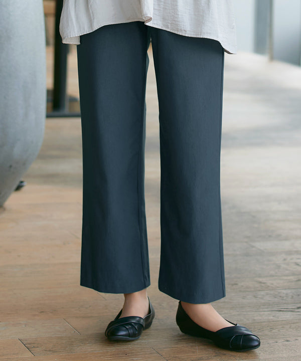 【日本製】 エアシルキーワイドパンツ