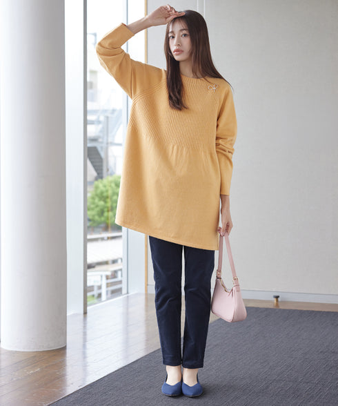 コーデュロイスリムストレッチパンツ