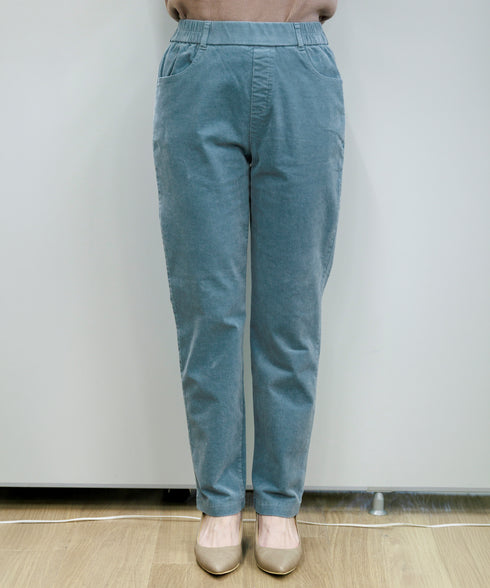コーデュロイスリムストレッチパンツ