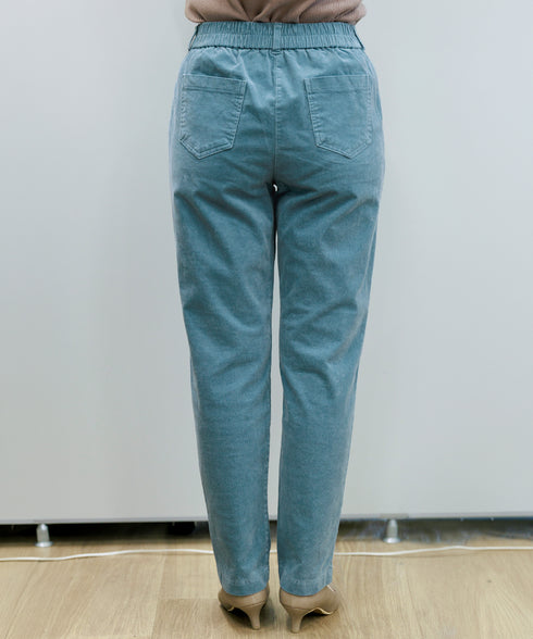 コーデュロイスリムストレッチパンツ