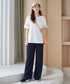 クリスタルプリーツパンツ