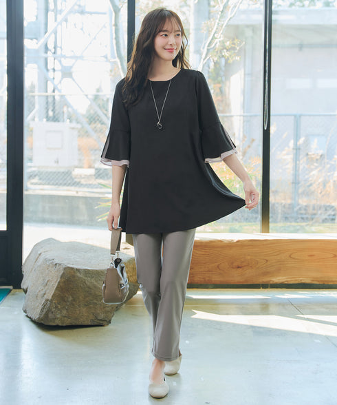 デンビスリムストレートパンツ