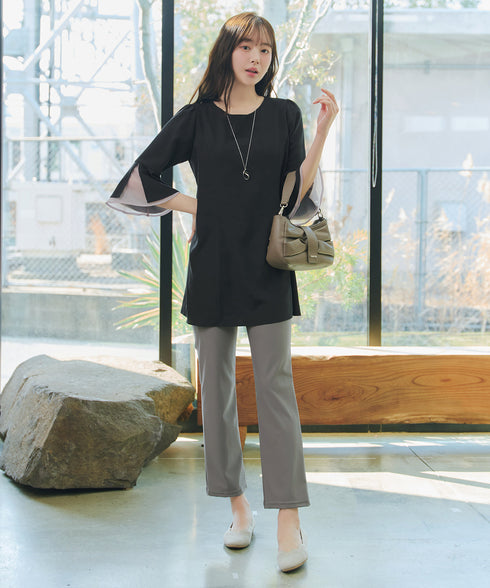 デンビスリムストレートパンツ
