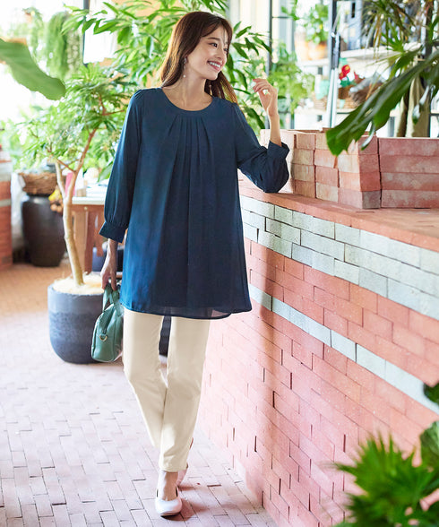 【安田美沙子さん着用・新色追加・日本製】すふれ起毛ストレートパンツ