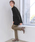 【安田美沙子さん着用・新色追加・日本製】すふれ起毛ストレートパンツ