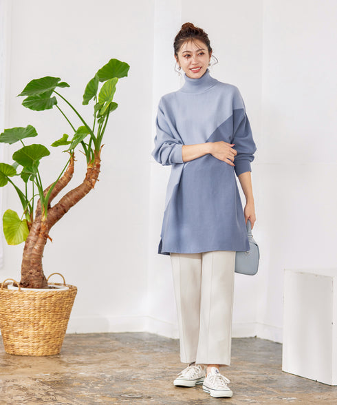 【クリアランスセール】すふれ起毛ワイドパンツ