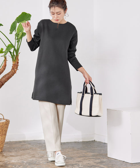 【クリアランスセール】すふれ起毛ワイドパンツ