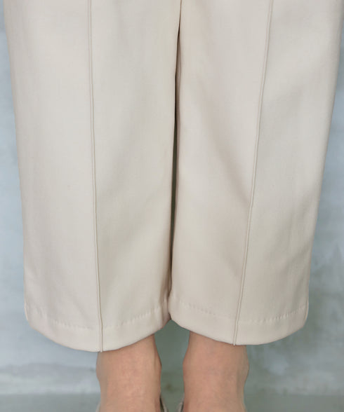 【クリアランスセール】すふれ起毛ワイドパンツ