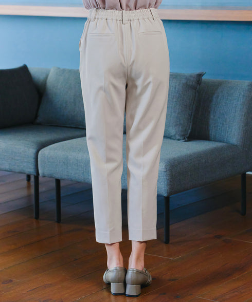 【小倉優子さん着用・ダブルクロス】 テーパードパンツ