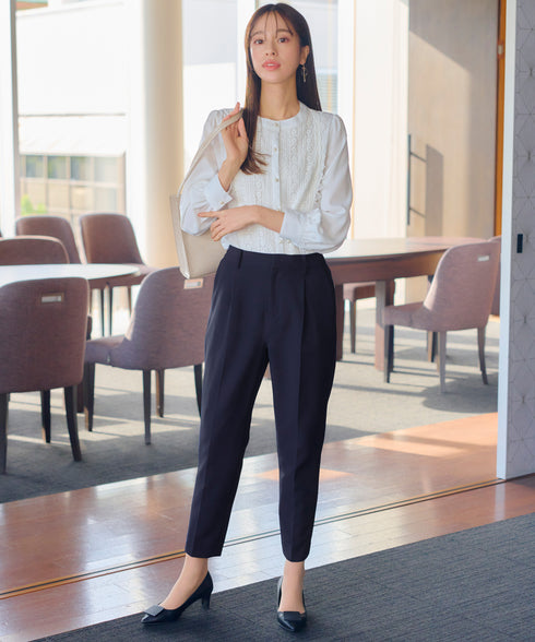 【ダブルクロス】 テーパードパンツ