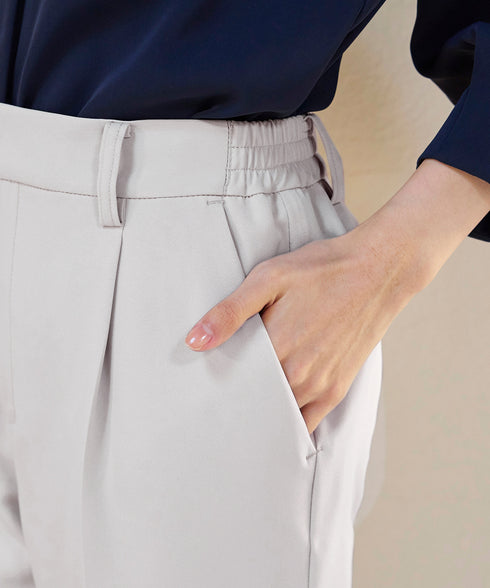 【小倉優子さん着用・ダブルクロス】 テーパードパンツ