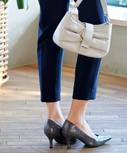 【小倉優子さん着用・ダブルクロス】 テーパードパンツ