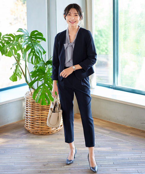 【ダブルクロス】 テーパードパンツ