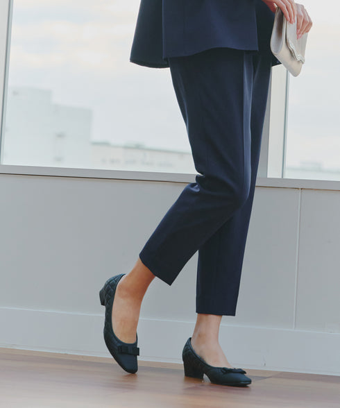 【ダブルクロス】 テーパードパンツ