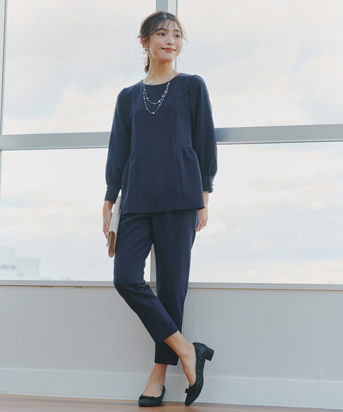 【ダブルクロス】 テーパードパンツ