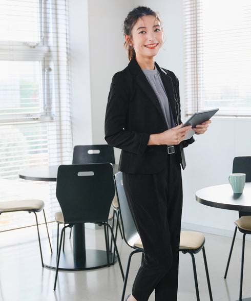 【小倉優子さん着用・ダブルクロス】 テーパードパンツ