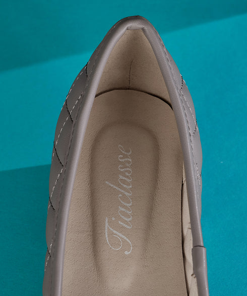 【安田美沙子さん着用 / アウトレット / 撥水】リボンキルトレインシューズ