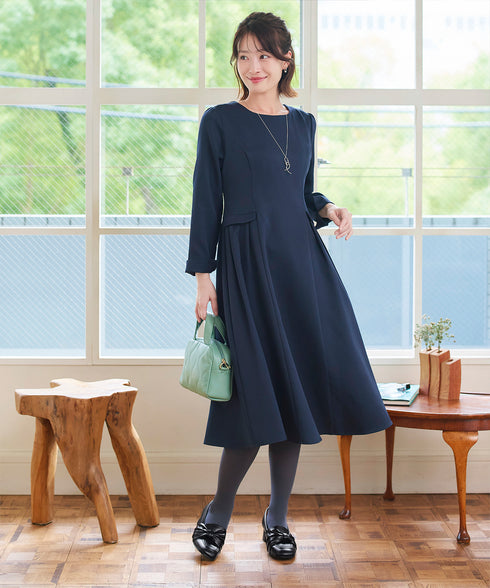 【クリアランスセール / 安田美沙子さん着用 / アウトレット】リボンローファー