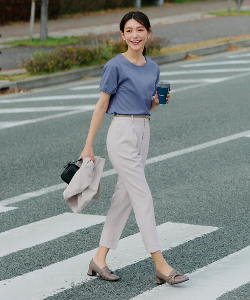 【クリアランスセール / 安田美沙子さん着用 / アウトレット】リボンローファー