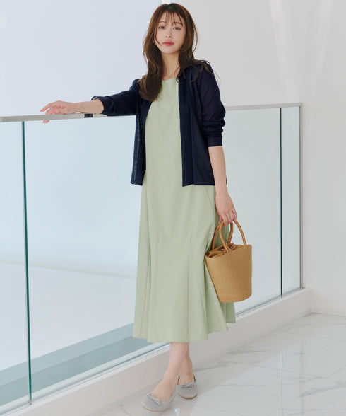 【小倉優子さん着用・新色追加・UVケア・接触冷感】ショートトッパーカーディガン