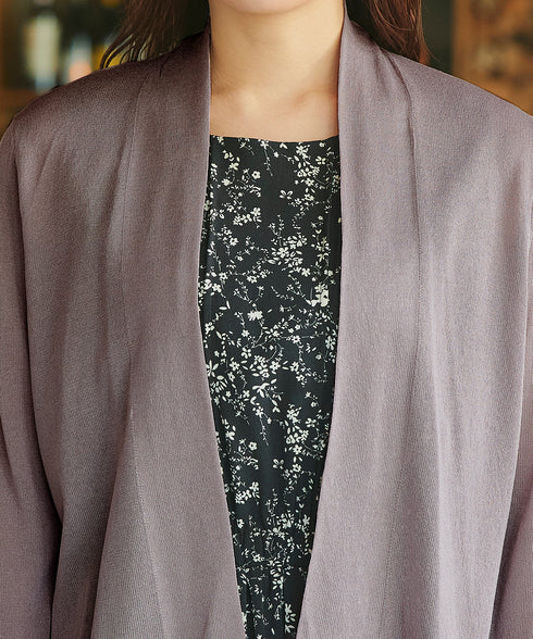 【小倉優子さん着用・新色追加・UVケア・接触冷感】ショートトッパーカーディガン