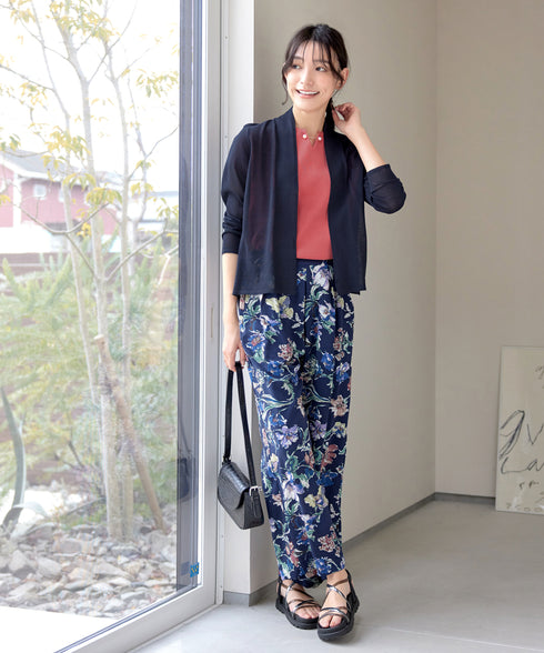 【小倉優子さん着用・新色追加・UVケア・接触冷感】ショートトッパーカーディガン