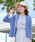 【小倉優子さん着用・新色追加・UVケア・接触冷感】ショートトッパーカーディガン