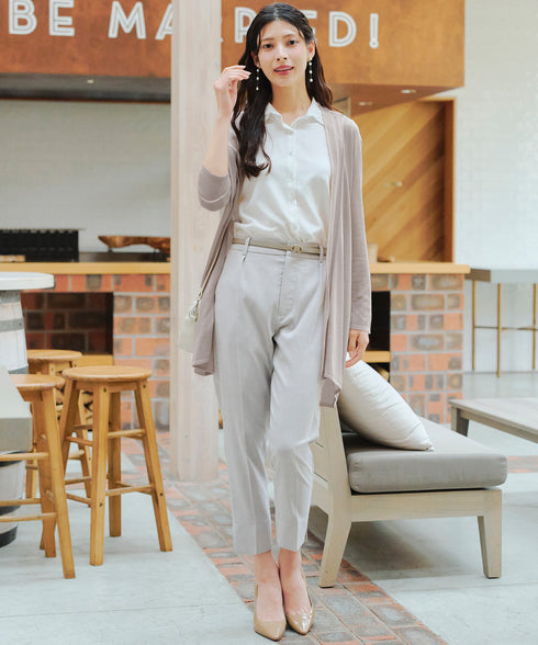 【新色追加・UVケア・接触冷感】ロングトッパーカーディガン