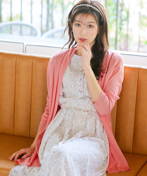 【新色追加・UVケア・接触冷感】ロングトッパーカーディガン