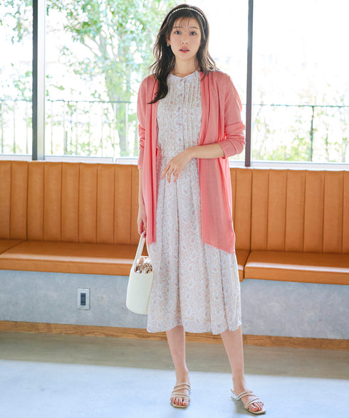 【新色追加・UVケア・接触冷感】ロングトッパーカーディガン