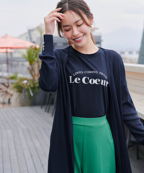 【アウトレット】シンプルロゴプリントTシャツ