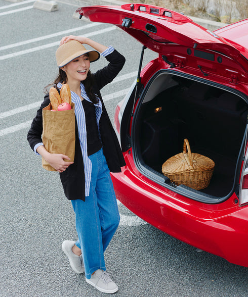 【小倉優子さん着用・UVケア・接触冷感】“やみつき”カットソーパーカーカーデ