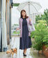 【 安めぐみさん着用】きらボタンロングカーディガン
