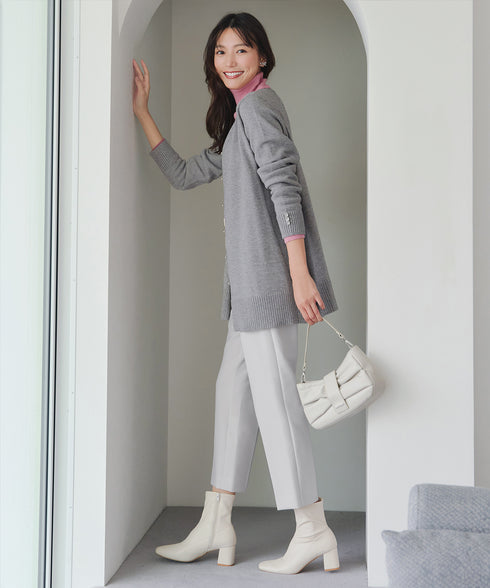 きらボタンロングカーディガン